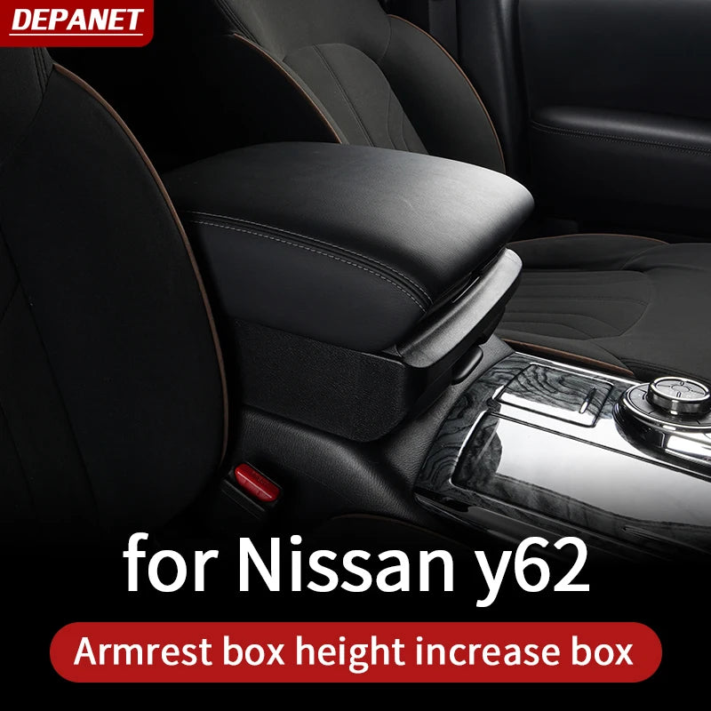 Armrest Booster for Nissan Y62 Patrol Nissan Patrol Y62 Nismo Cover Upgrades Accessories Interior Y62 2010-2023 Nissan Y62