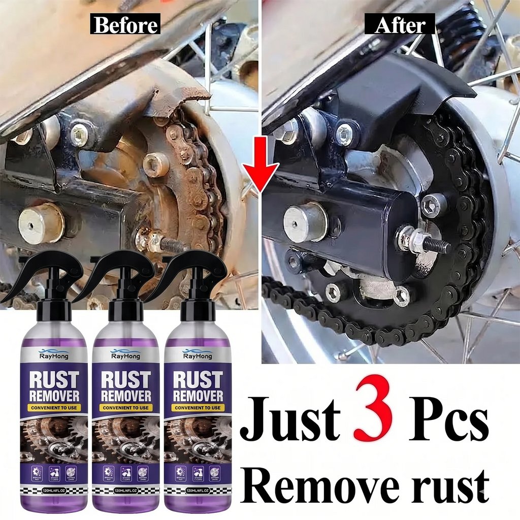 2026 NEW Long Lasting Anti-Rust Spray For Car Metal Surfaces Effective Rust Removal Agent For Wheels Brake Drums Tools 1-22