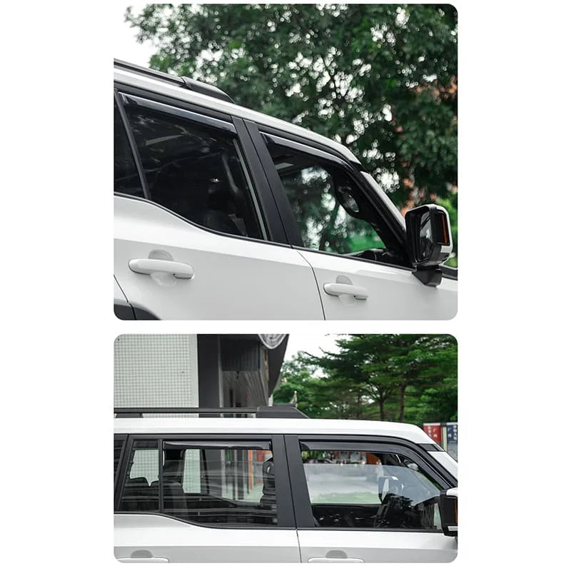 For Toyota Prado LC250 2024+ Side Window Deflector Visor Rain Wind Guard Shield Vent Cover Car Accessories 4pcs