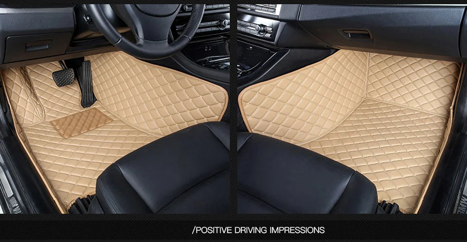 Custom For Nissan Patrol Y61 Y62 Y63 2012-2025-2026 Car Floor Mats Carpet Rugs Foot Pads Interior All-Weather Waterproof