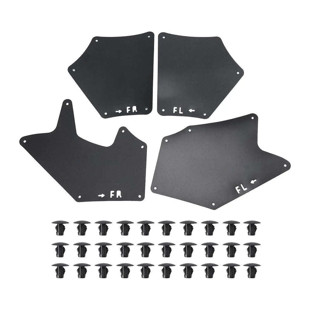 4x Mud Flaps Fender Liner Replacement Mudflaps for Toyota for tundra 2008-2021 Professional Sturdy Easy to Install Accessory
