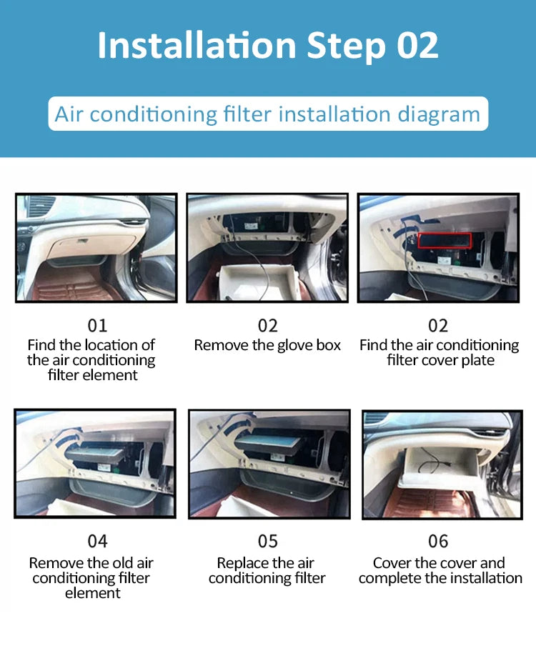 Activated Carbon Air Filter for Lexus GX460 J150 MK2 Toyota Land Cruiser Prado 2010~2023 2015 2013 2011 2017 2021 Accessories