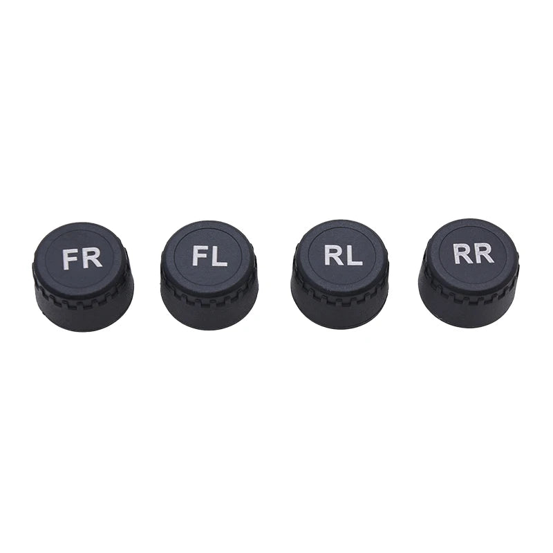 TPMS Solar Tire Pressure Sensor Car Tire Pressure Monitoring System with 4 Wheel Internal External Sensors TMPS