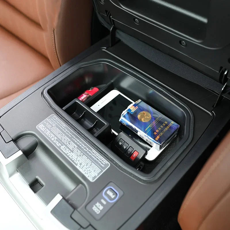 For Toyota Land Cruiser J200 Lc200 Lexus Lx570 2008-2022 Car Armrest Storage Box Center Console Organizer