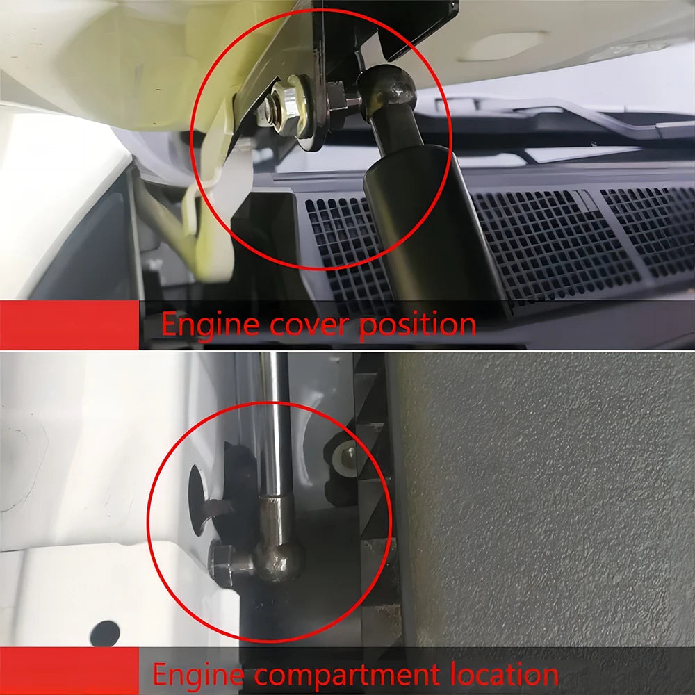For Hilux/Hilux Revo 2015-2021 Lift Support Gas Struts Hood Bonnet Damper