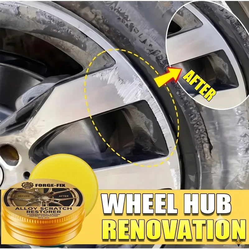 Car Wheel Rim Scratch Repair Paste  Aluminum Alloy Rim Refurbishment Paint for Scratches