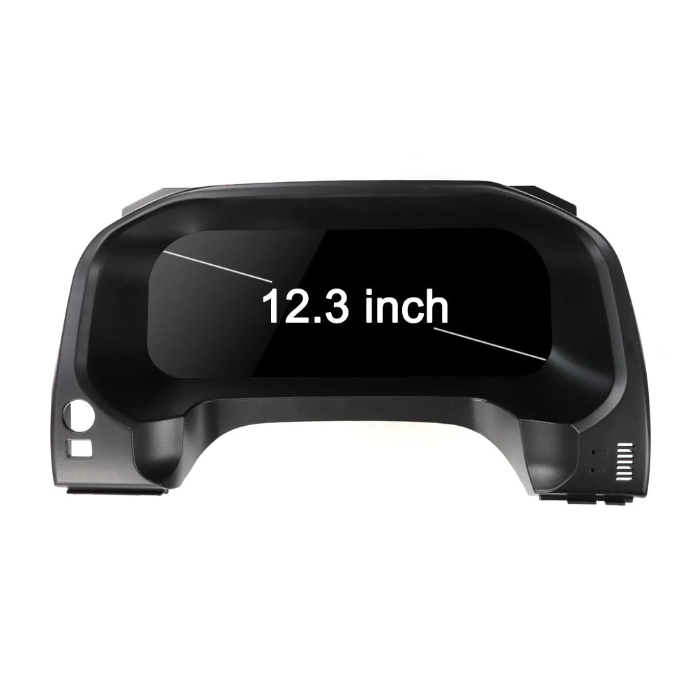 12.3“ Car LCD Digital Cluster For Toyota Prado 2010-2017 2018-2023 Dashboard Virtual Cockpit Instrument Auto Speed Meter Screen