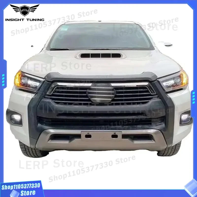 Pickup Upgrade Facelift Front Bumper Hood Body Kit for Toyota Hilux Vigo 2005 2006 2007 2008 2009 2010 2011 2012 2013 2014