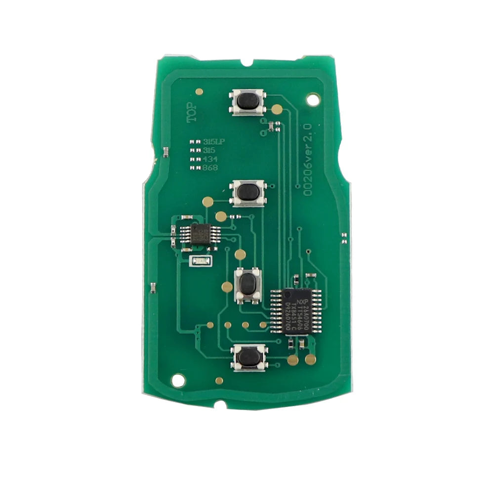 YIQIXIN 315/315LP/433/868Mhz Car Remote Key For BMW 7 Series 745i 750Li 760i E65 E66 CAS1 Series 4 Button ID46 PCF7944 Chip
