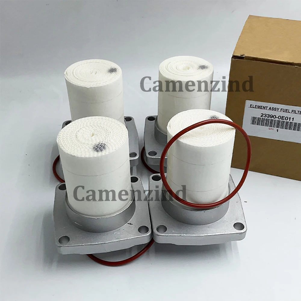 4Pcs Fuel Filter OEM 23390-0E010 23390-0E011 233900E010 for Hilux Land Cruiser Lexus LX Fuel Grid Diesel Filter Element 2015-UP