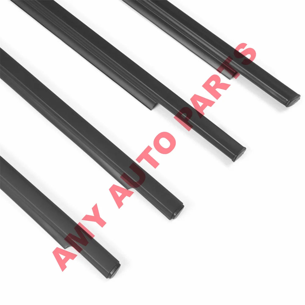 Outer Door Belt Molding Rubber Window Weatherstrip Seal Trim For Toyota FJ Cruiser 2007-2014