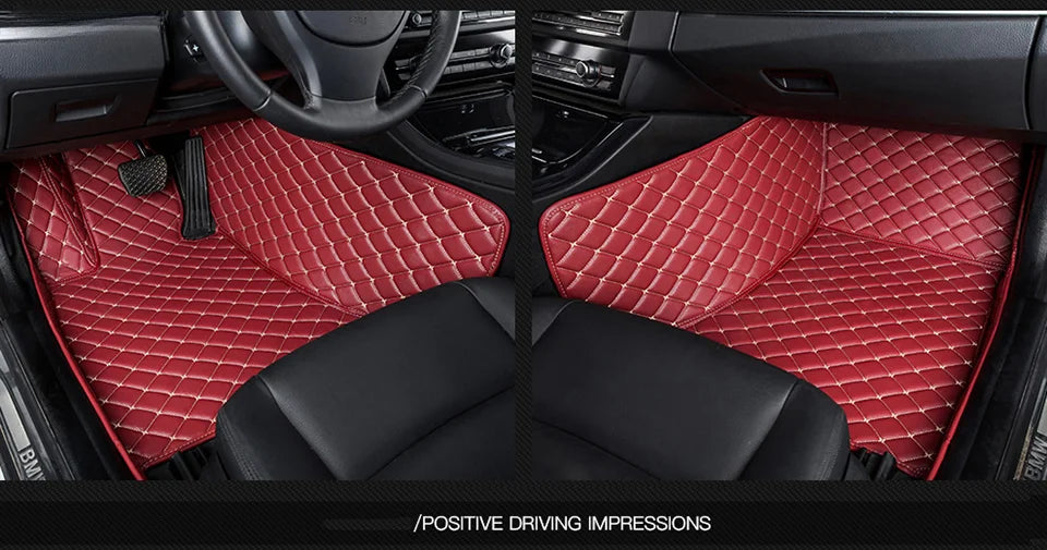 Custom For Nissan Patrol Y61 Y62 Y63 2012-2025-2026 Car Floor Mats Carpet Rugs Foot Pads Interior All-Weather Waterproof