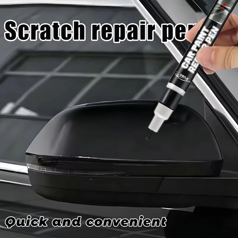 Black Car Scratch Repair Pen, Auto Paint Touch Up Tool, Waterproof Car Paint Fix Remover, Universal Black Car Detailing Pen
