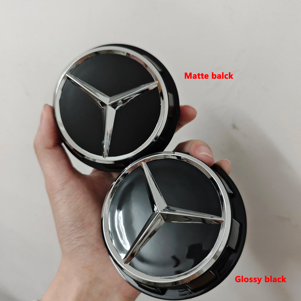 147mm/90mm/154mm Aluminum Car Emblem Wheel Center Hub Rim Caps Cover Separate For C190 AMG GT/GTS C63S E63S  A45S