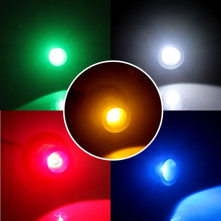 2PCS LED Angel Eyes Marker Lights Bulbs Lamp For BMW E87 E39 M5 E60 E61 E63 E64 M6 E65 E66 E83 X3 E53 X5 2000-2008 White Bright