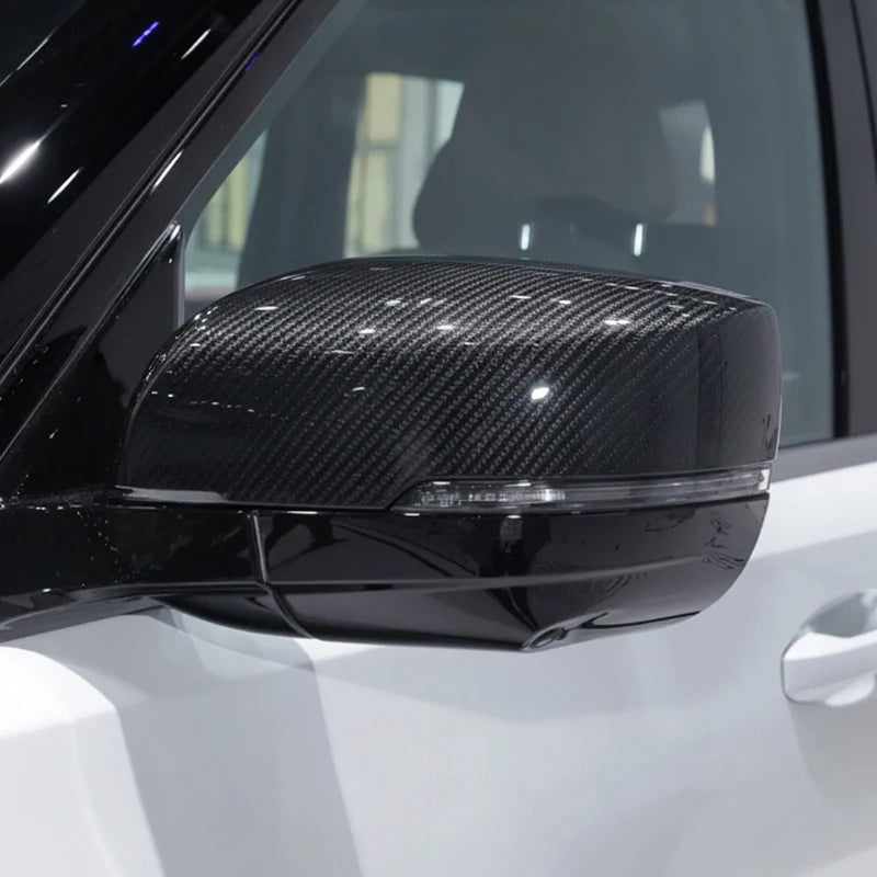 For Nissan Patrol Y63 2025 2026 Car reverse mirror protective cover ABS material exterior modification part