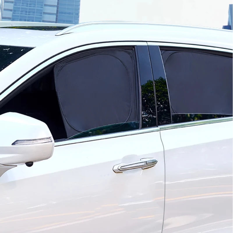 Car Black Window Privacy Sunshade For ROX 01 JISHI 2021-Present Auto Anti-UV Heat Insulation Protect Cover Interior Accessory