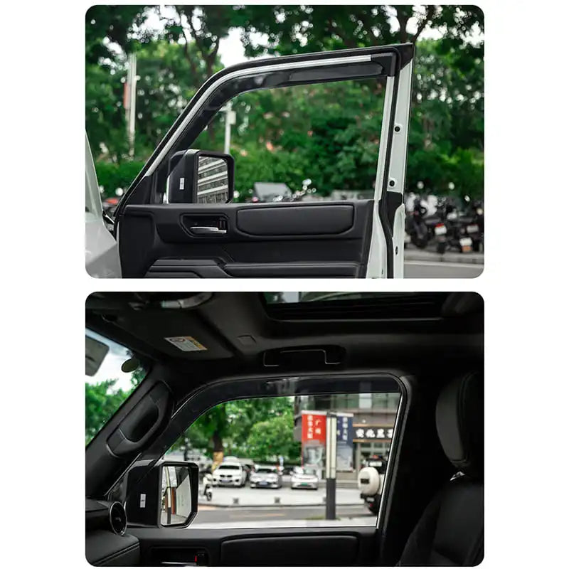 For Toyota Prado LC250 2024+ Side Window Deflector Visor Rain Wind Guard Shield Vent Cover Car Accessories 4pcs