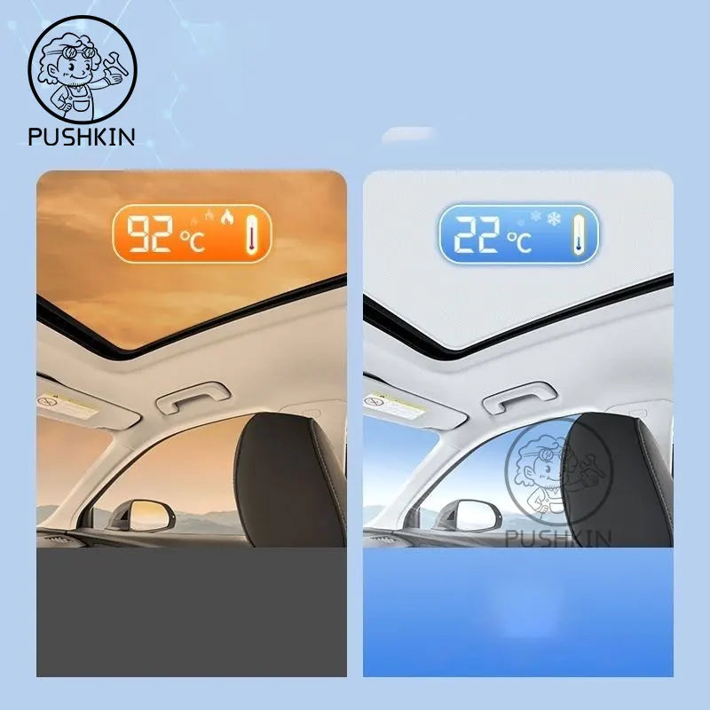 For  Rox Adamas Polestones 01 ROX 01 Car Reflective Windshield Window Sun Shade Visor Shield Cover Sunshield Curtain Accessories