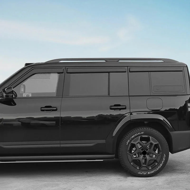 For BYD Ti7 FangChengBao Titanium 7 2026 2027 Widening and thickening waterproof rain eyebrows for car windows and rain barriers