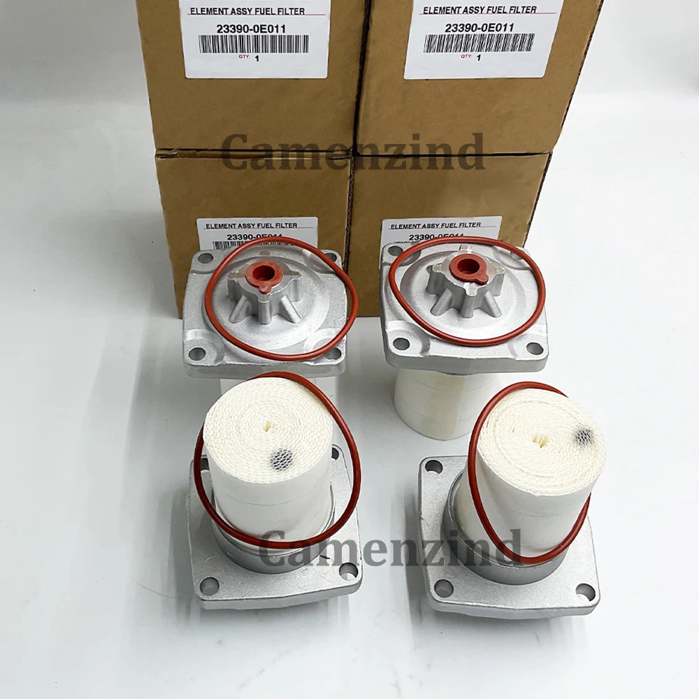 4Pcs Fuel Filter OEM 23390-0E010 23390-0E011 233900E010 for Hilux Land Cruiser Lexus LX Fuel Grid Diesel Filter Element 2015-UP