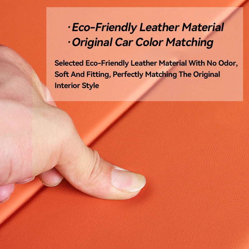 For BAlC JlSHl Polestone 01 Rox 01 Rear Trunk Storage Box Leather Organizer Car Interior Accessories