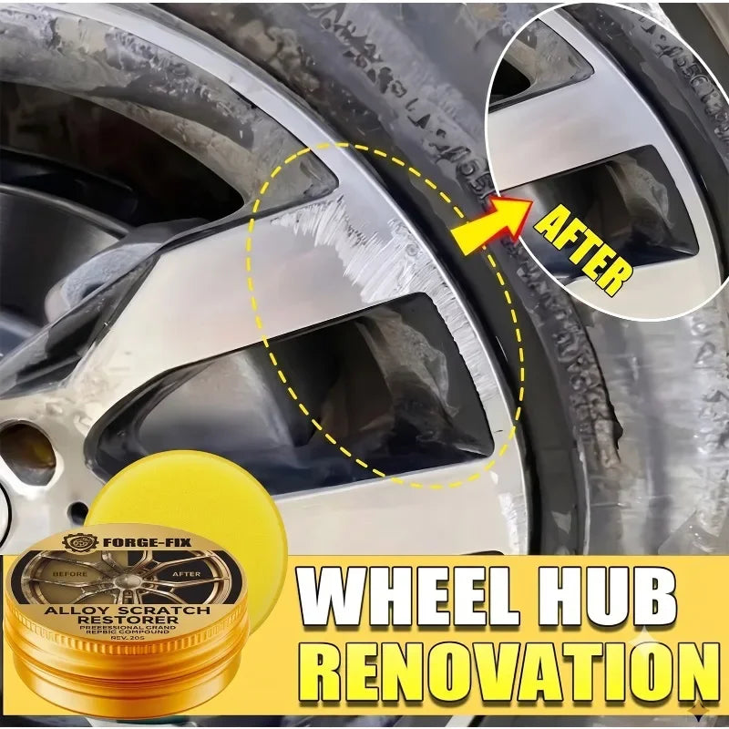 Car Wheel Rim Scratch Repair Paste  Aluminum Alloy Rim Refurbishment Paint for Scratches
