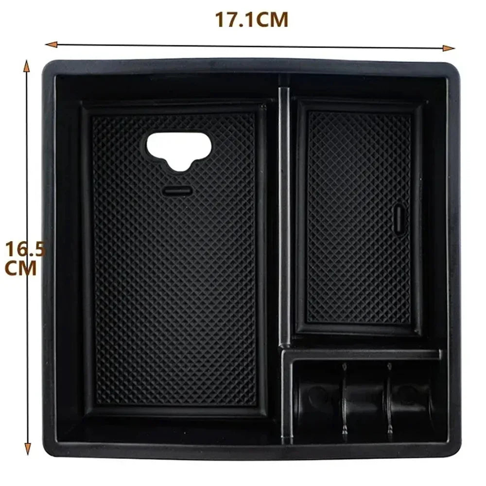 ABS Car Armrest Center Storage Box for Toyota Hilux VIGO Fortuner Innova 2004 - 2014 Center Console Storage Box Accessories