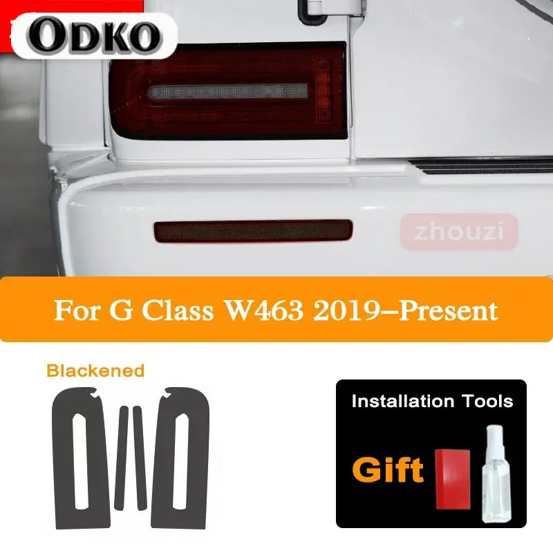For Mercedes Benz G Class W463 2019 2020 2021 Car Headlight Tint Black Protective Film Taillight Transparent TPU Sticker AMG