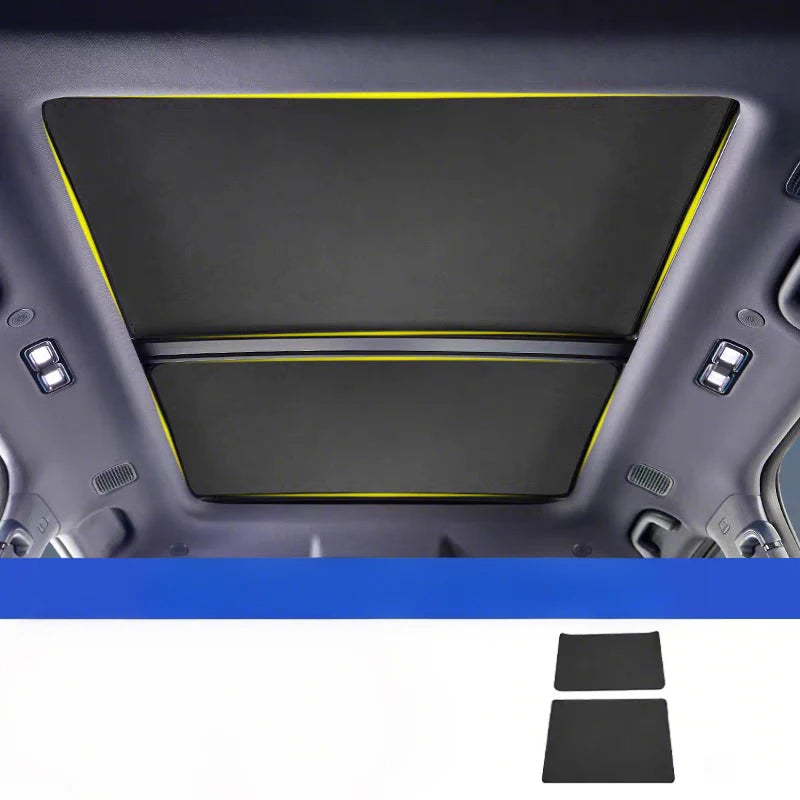 For BYD Formula Leopard 5/8 Special Edition Electrostatic Adsorption Sunroof Shade Roof UV Protection  Thermal Insulation