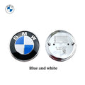 2pcs 74mm 82mm car Front Hood Rear Trunk Badge Emblem For BMW MIni E46 E90 E39 E60 E36 E30 E61 E91 E92 E87 F10 F20 F30 X3 X5