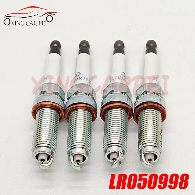 4-6Pcs SILZKAR7E8S LR050998 Iridium Spark Plug For Land Rover Discovery LR4 Range Rover Sport XE XF XJ 2.0 3.0 5.0