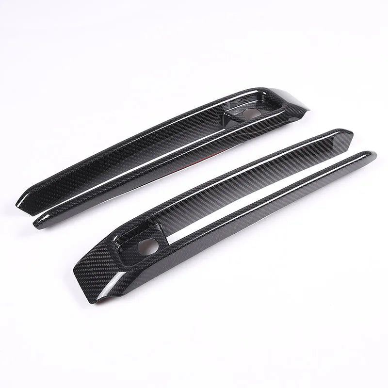 Fit For Mercedes G-Class W464 W463A G63 AMG 2019-2023 Real Carbon Fiber Front Fog Light Lamp Cover Trim Frame Car Accessories