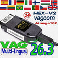 2026 VCDS VAGCOM Interface VCDSCAN HEX V2 Update 26.3 FOR VW For AUDI Skoda Seat Multi-Language Car Autocom Diagnostics Tools