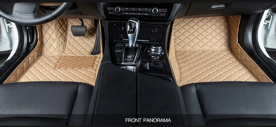 Custom For Nissan Patrol Y61 Y62 Y63 2012-2025-2026 Car Floor Mats Carpet Rugs Foot Pads Interior All-Weather Waterproof