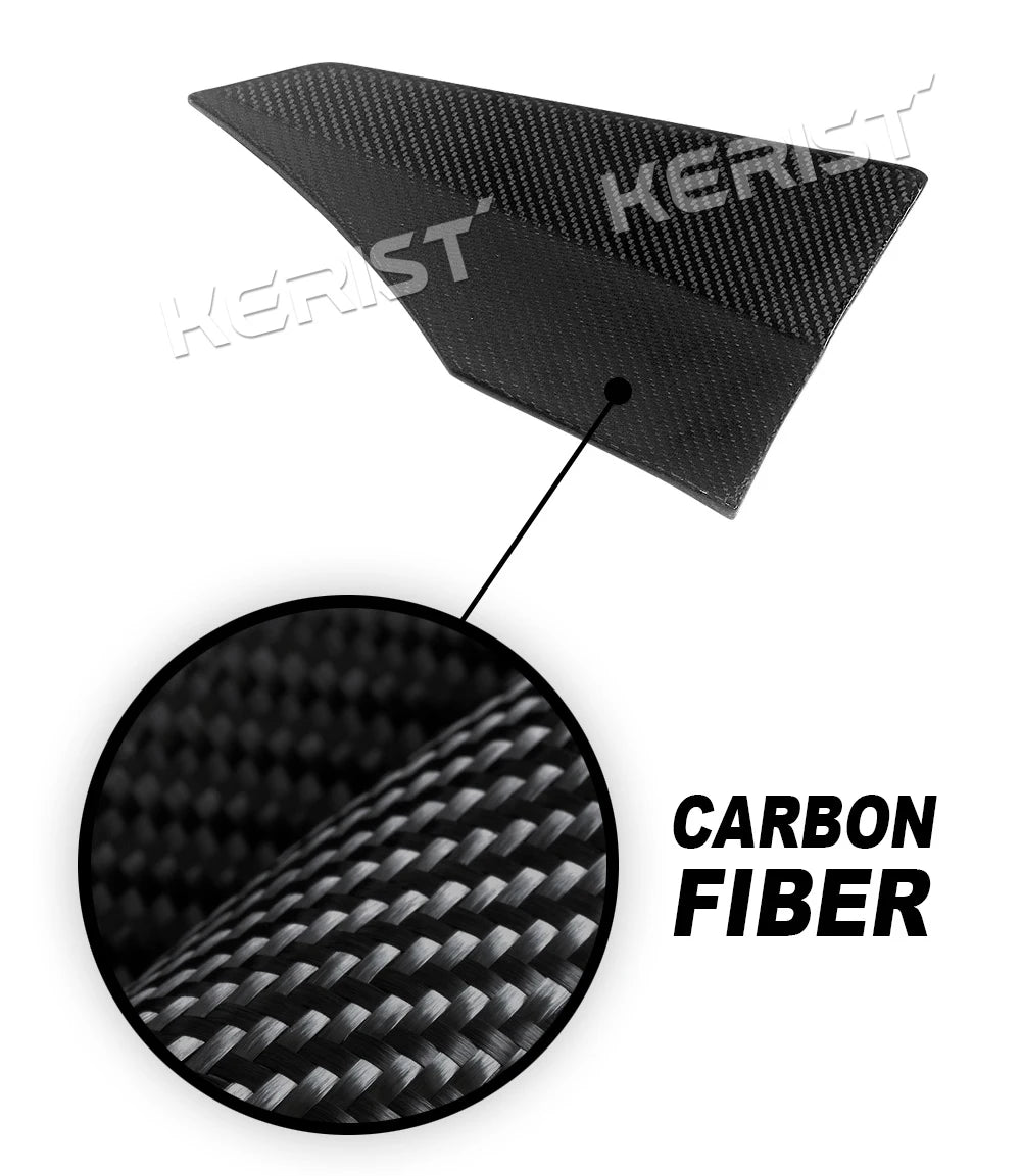 For Porsche Taycan RWD 4S Turbo S rear lip / trunk 2019-up Carbon fiber Body Kits Front Lip Rear Spoiler Side Skirts Diffuser