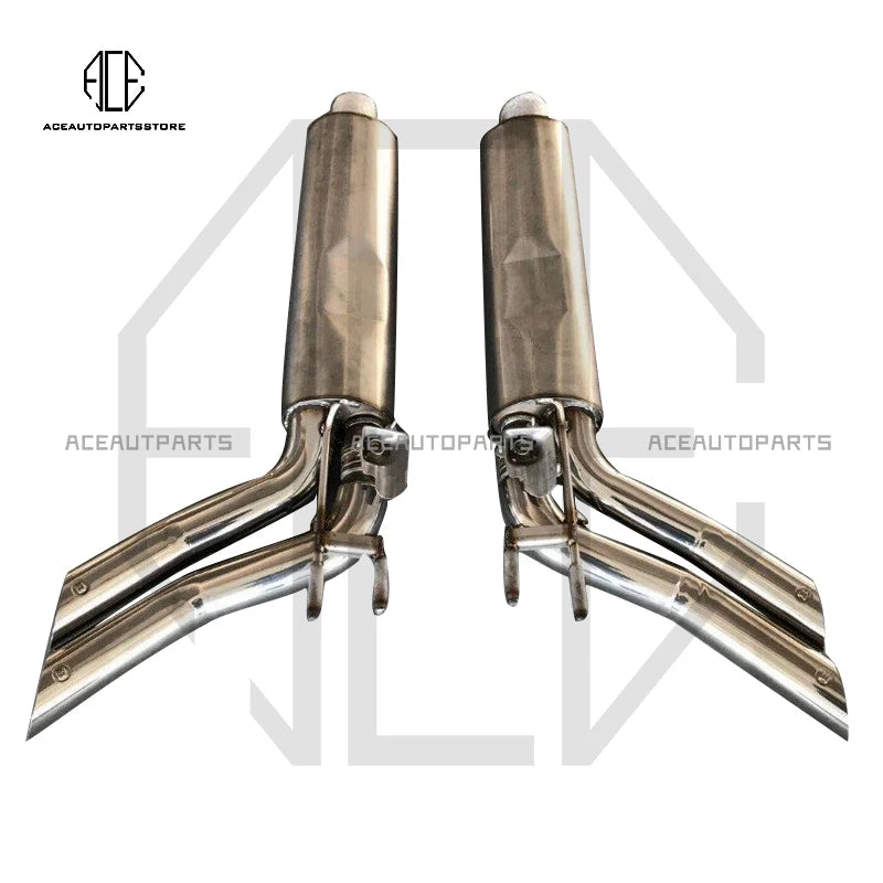 Best sell production stainless steel exhaust tips muffler tips for G class W464 W463A G63 G500 B style auto exhaust