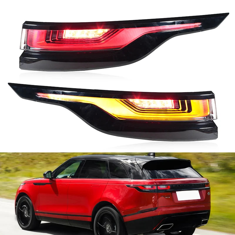 For Land Rover Range Rover Velar 2017-2023 Car LED Rear Tail Light Driving DRL Brake Stop Turn Signal Lamp LR111106 LR111108