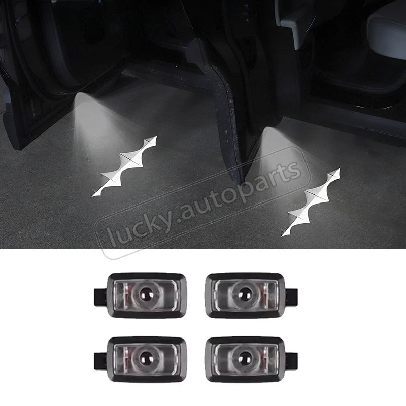 For BYD Leopard 5 Accessories Door Welcome Light Ambient Decorative Sensor-Activated Ground Projector Shadow Modification