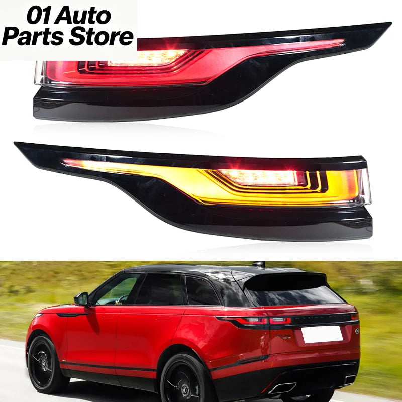 For Land Rover Range Rover Velar 2017-2023 Car LED Rear Tail Light Driving DRL Brake Stop Turn Signal Lamp LR111106 LR111108