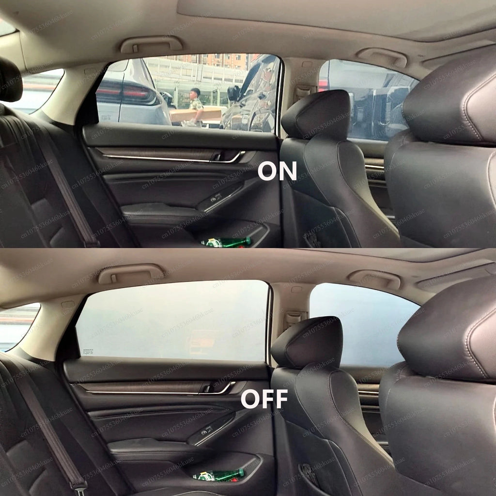 Custom Color Switchable PDLC Smart Window Film Self Adhesive Electric Privacy Glass Tint For Home & Car Windows