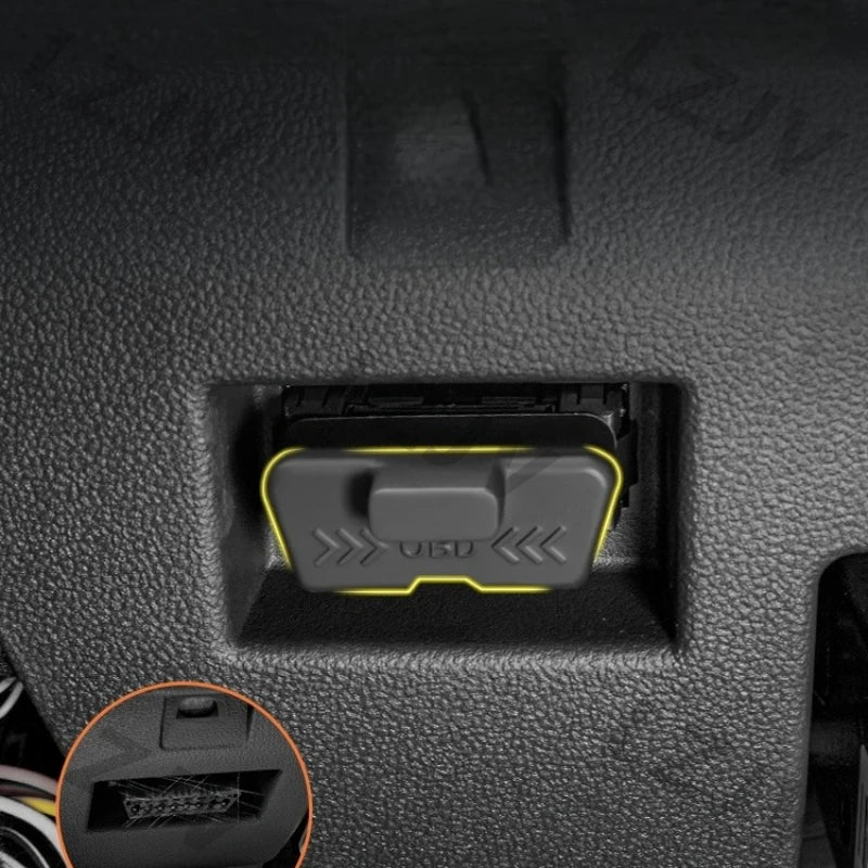 OBD Port Cover for BYD Equation Leopard Titanium 7 Dustproof Waterproof Diagnostic Interface Protector Interior Accessory
