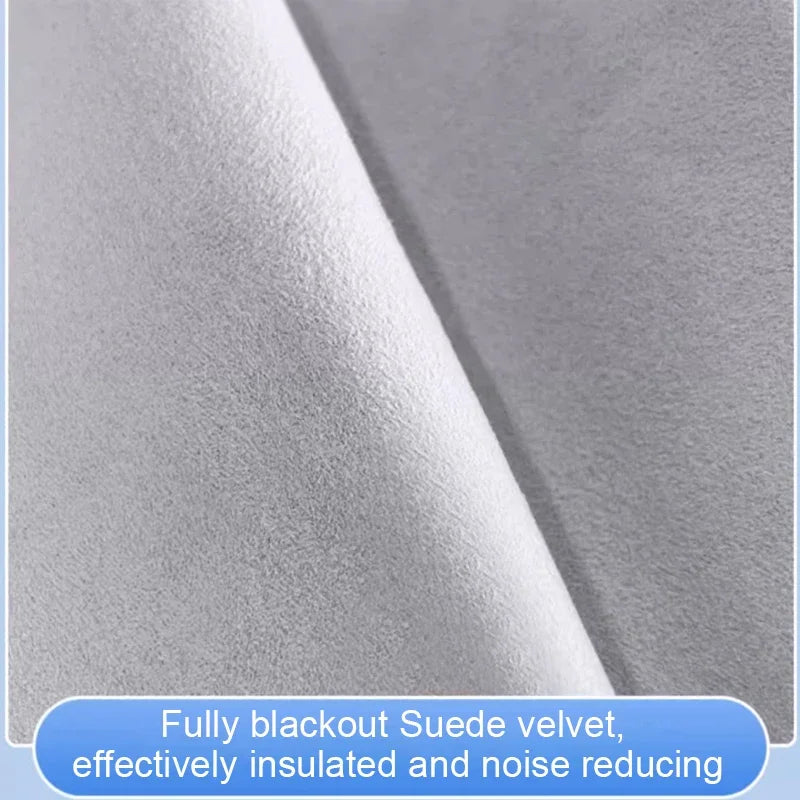 For PORSCHE Taycan 2023-Present Suede Fabric Electrostatic Adsorption Sunroof Sunshade Anti UV Heat Insulation Skylight