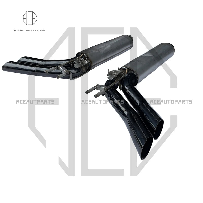 Best sell production stainless steel exhaust tips muffler tips for G class W464 W463A G63 G500 B style auto exhaust
