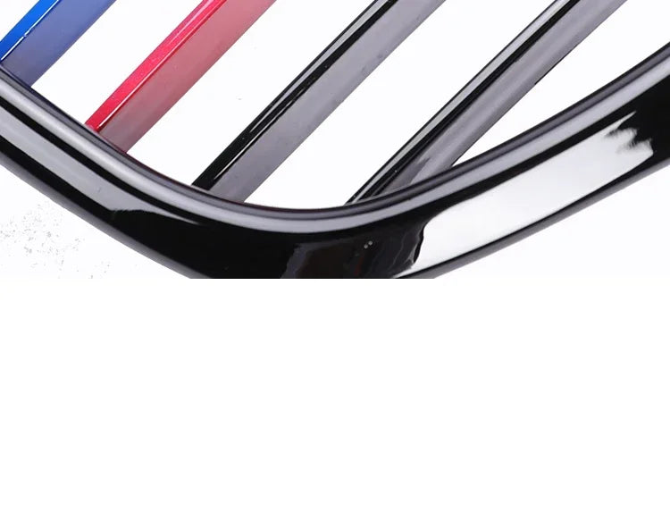 Front Bumper Lower Kidney Inside Grills Ventilation M Style Chrome Design Grille Facelift For BMW 5 Series E39 1997 -2003 LCI