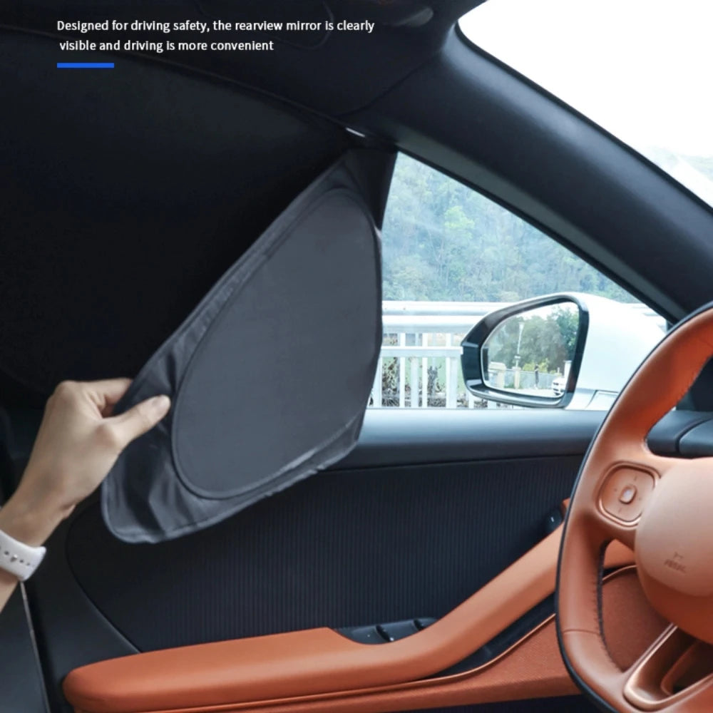 For BYD Ti7 Titanium 7 2025-2026 Car Window Sunshade 100% Blackout Camping Privacy Sunscreen Heat Insulation Cover