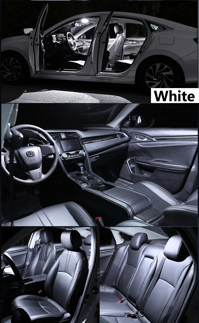LED Bulbs Interior Reading Dome Plate Light Kit For Nissan Patrol Y61 Y62 2000 - 2017 2018 2019 2020 2021 2022 2023 Accessories