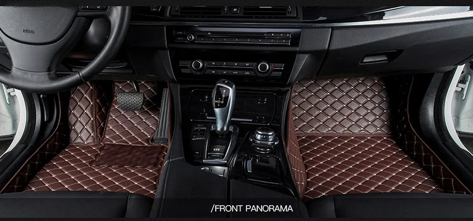 Custom For Nissan Patrol Y61 Y62 Y63 2012-2025-2026 Car Floor Mats Carpet Rugs Foot Pads Interior All-Weather Waterproof