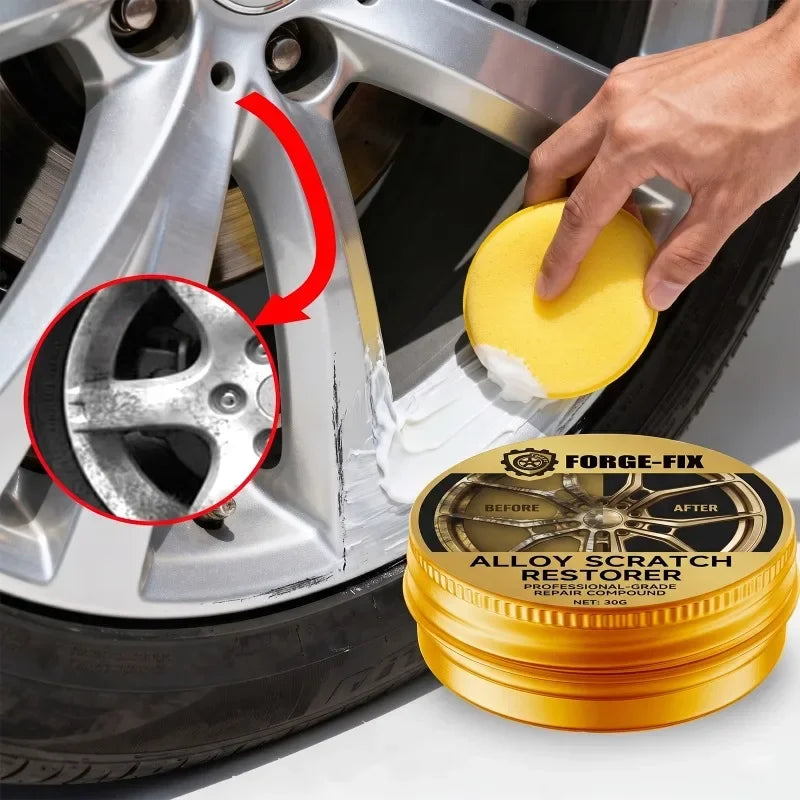 Car Wheel Rim Scratch Repair Paste  Aluminum Alloy Rim Refurbishment Paint for Scratches