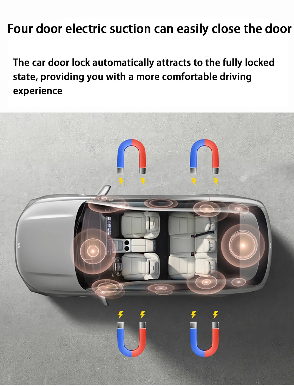 for Mercedes Benz G Class G500 G550 G63 W463 2010-2024 Car Automatic Electric Soft Close Door Closer System OEM Plug and Play